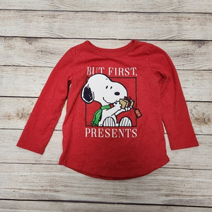 Jumping Beans Snoopy Peanuts Christmas Shirt‎